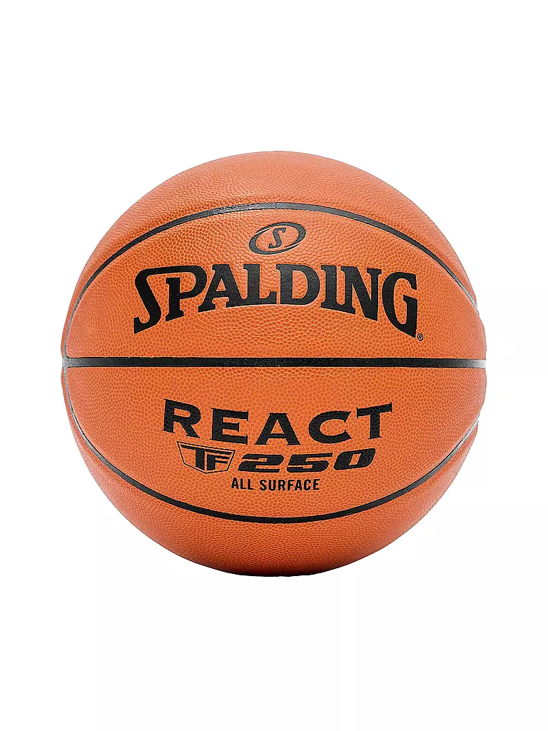 Spalding Basketball React Tf Sz Orange